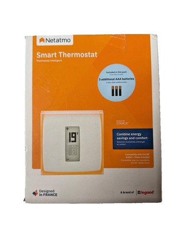 Netatmo smart thermostat wifi - netatmo,